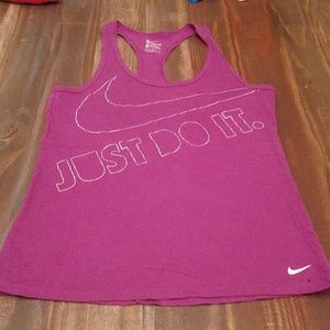 Nike razor back tank